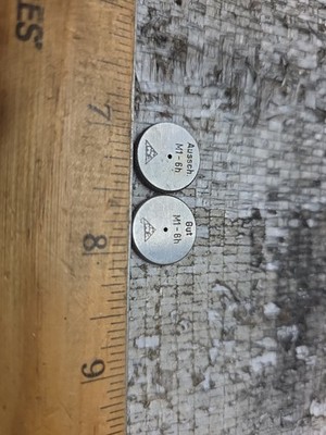 CSE GUT & AUSSCH Thread Ring Gage Set M1 - 6g USED IN EXCELLENT CONDITION 