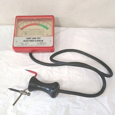 Electro Check Light Load Tester Heyer Industries Model A 7089 Battery Cell Check