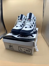 NIB Fila Grant Hill 1 White Navy Red Size 11 Basketball Shoes 3BM01160-125.