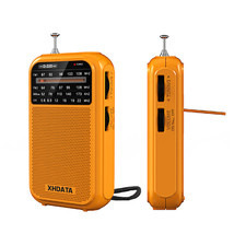 Portable Radio D220 AM/FM SW Shortwave Receiver Pocket Radio Battery Operated US