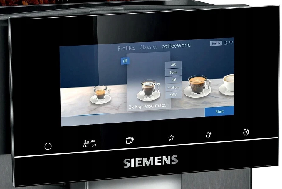 SIEMENS EQ900 TQ907R05 Coffe Express - Haz tu café y controla desde cualquier lugar Foto 3 de 3