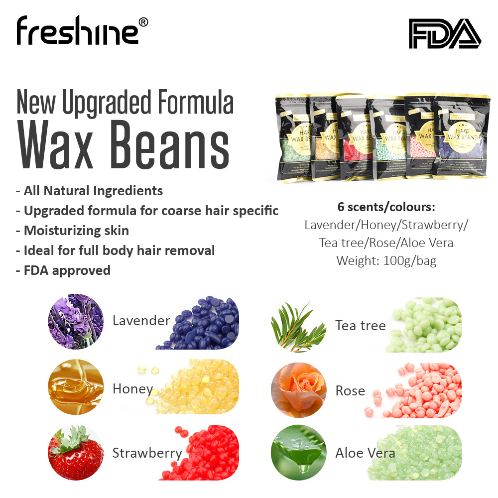 Pro Wax Pot Waxing Kit Heater Warmer Hard Beans Beads Paperless Hair