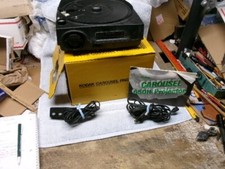  Vintage KODAK - 35mm SLIDE PROJECTOR - Model 650H w ORIGINAL BOX - Works READ