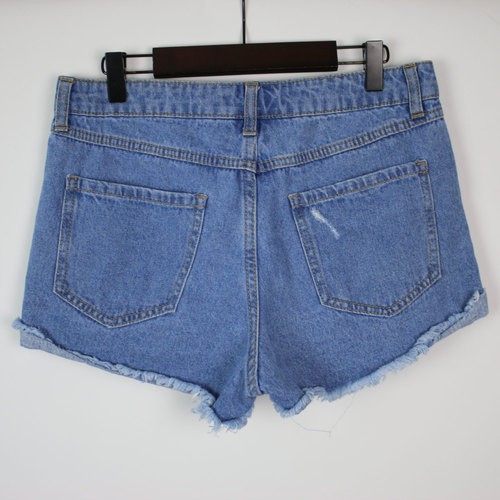 Forever 21 Damen-Jeansshorts 28" Distressed Cut-Off - Bild 2 von 6