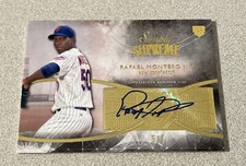 2014 Topps Supreme RC Auto #SSU-RMO Rafael Montero Mets 5/5