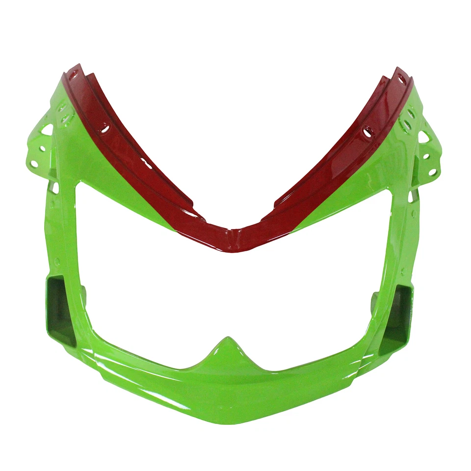 Fairings Black Green Plastics for 2006 - 2008 Ninja 650r EX650 Kawasaki Bodywork Foto 3 de 4