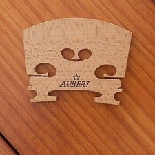 Vintage 1/2 Size Aubert Violin Bridge Unused Condition