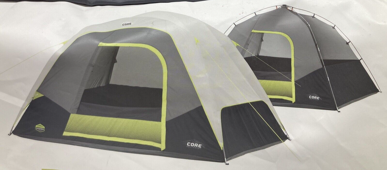 CORE 6Person Lighted Dome Tent 10 ft x 9 ft eBay