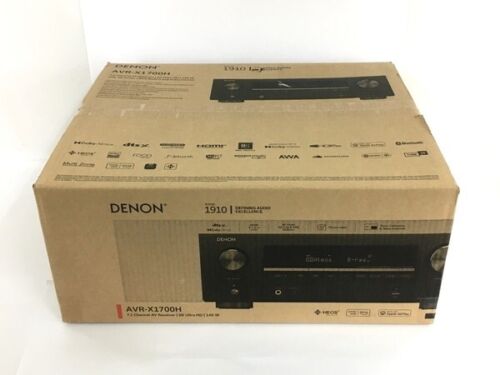 Denon AVR-X1700H 7.2-Channel Network A/V Receiver for sale online