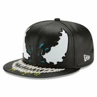 Venom Character Armor w/Carnage Underlining New Era 59Fifty Fitted Hat Black