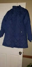 Ladies Blue Coat Nwot Totes Pm