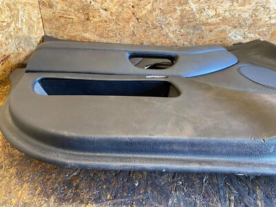 BMW 5-series E39 M Sport Front Left Door Panel Black Leather