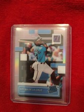2022 Chronicles /25 Donruss Clearly BRYAN De La CRUZ RC Rated Rookie Purple #67