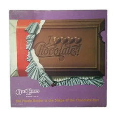 COMPLETE Springbok OutLines Puzzle I LOVE CHOCOLATE! 500 Pieces PZL 5506