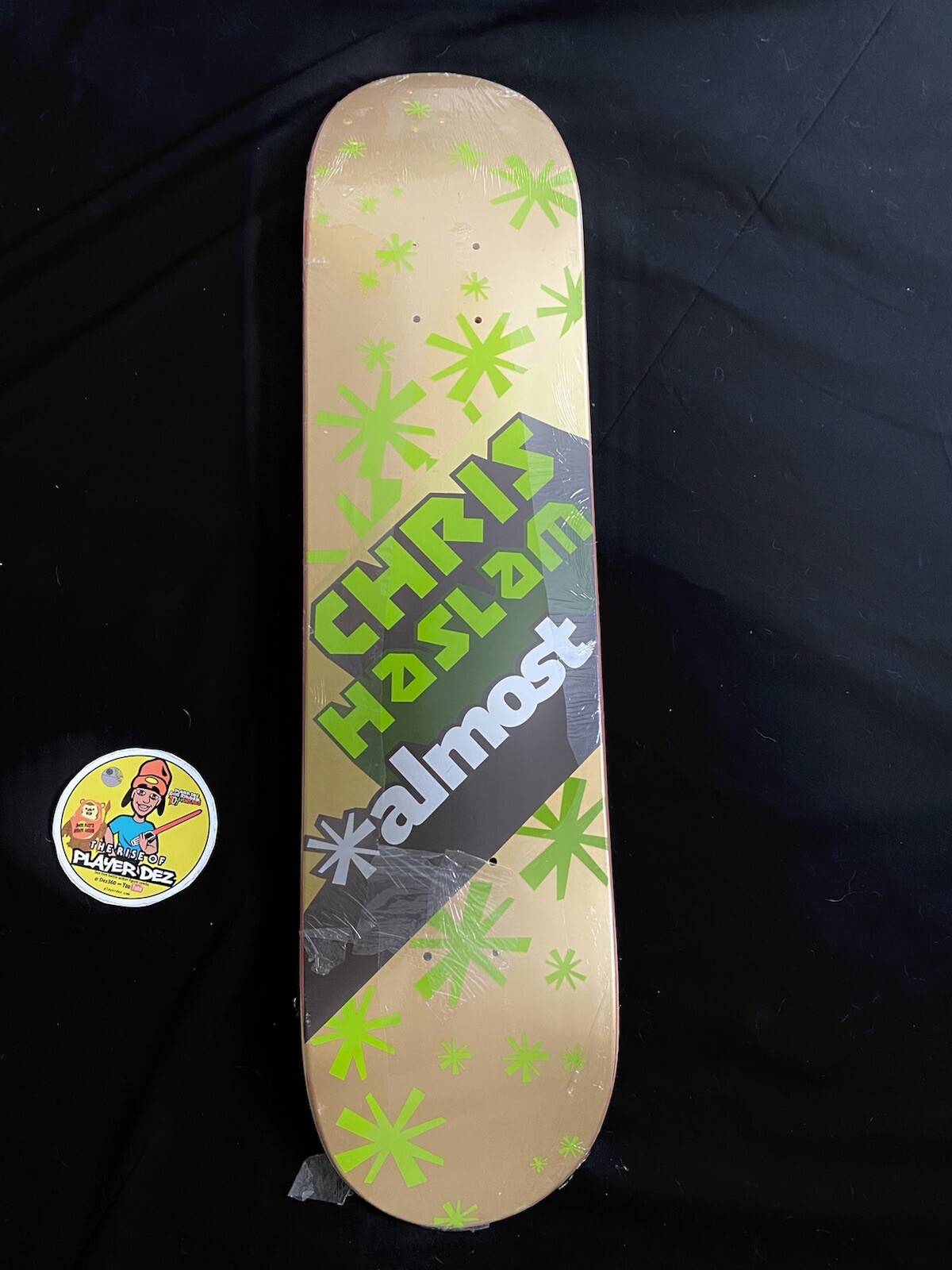 Skateboard Almost Chris Haslam – Viking Skull Cruiser – Édition Rare – Neuf
