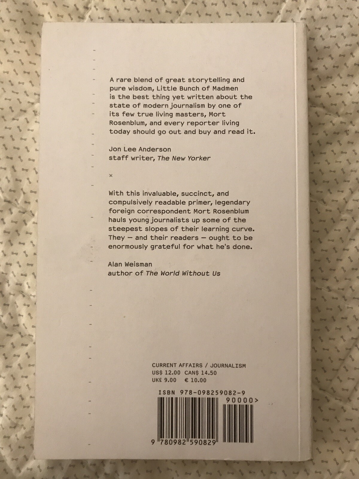 Little Bunch of Madmen : Elements of Global Reporting by Mort Rosenblum  (2010, Trade Paperback) for sale online | eBay