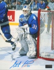 STEPHANE FISET Signed Quebec Nordiques 8x10 Photo (Premium Autographs)