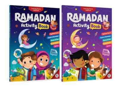 Ramadan Aktivitätsbuch Set (große & kleine Kinder) Buchauswahl (Wurzeln lernen)
