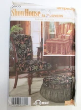 Slipcovers Chair Ottoman Covers Simplicity Sewing Pattern 5085 UNCUT Federal
