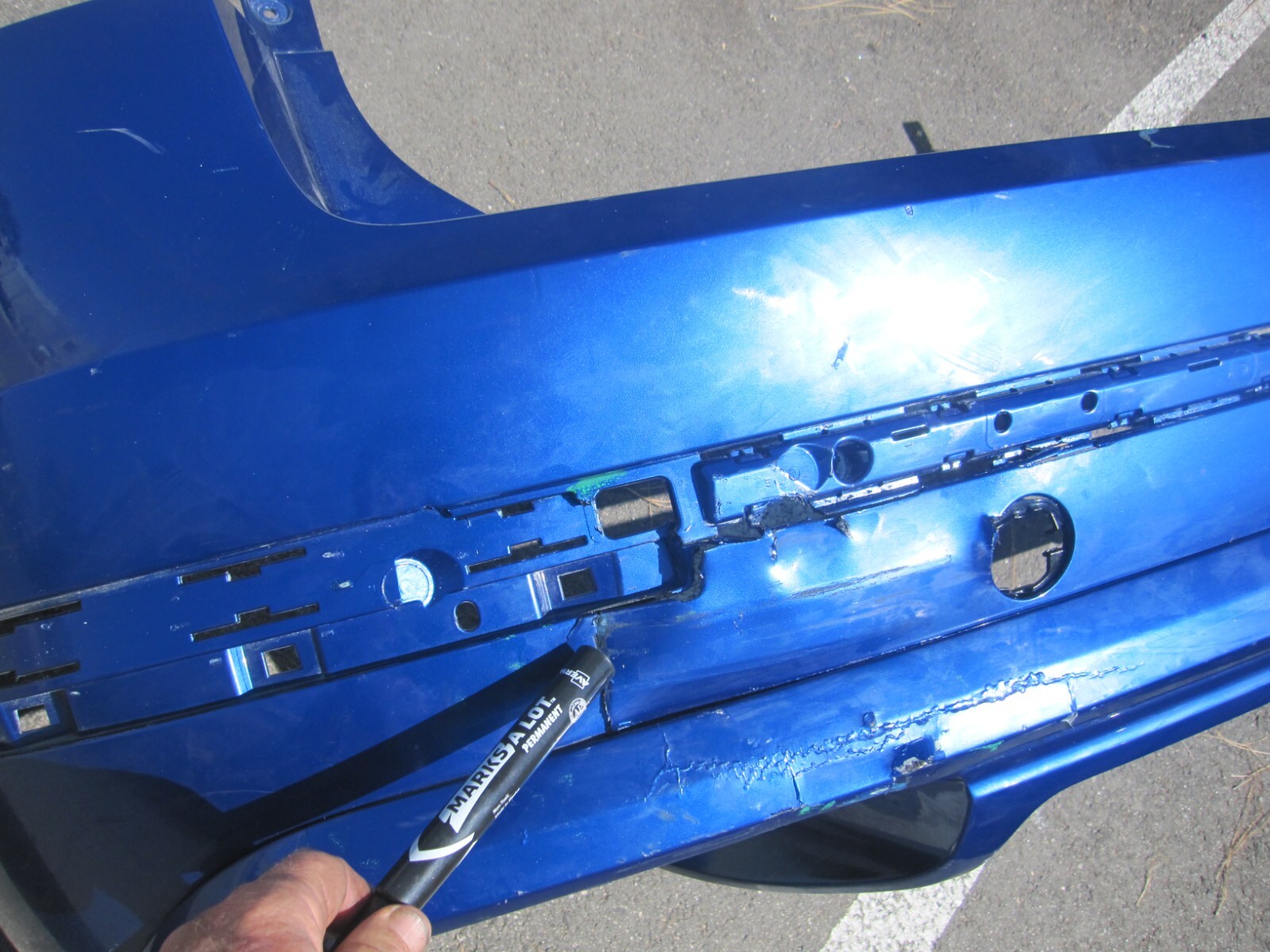 Genuine 2015+ Bentley Bentayga Rear Diffusor Underbody Lining 36A071611G