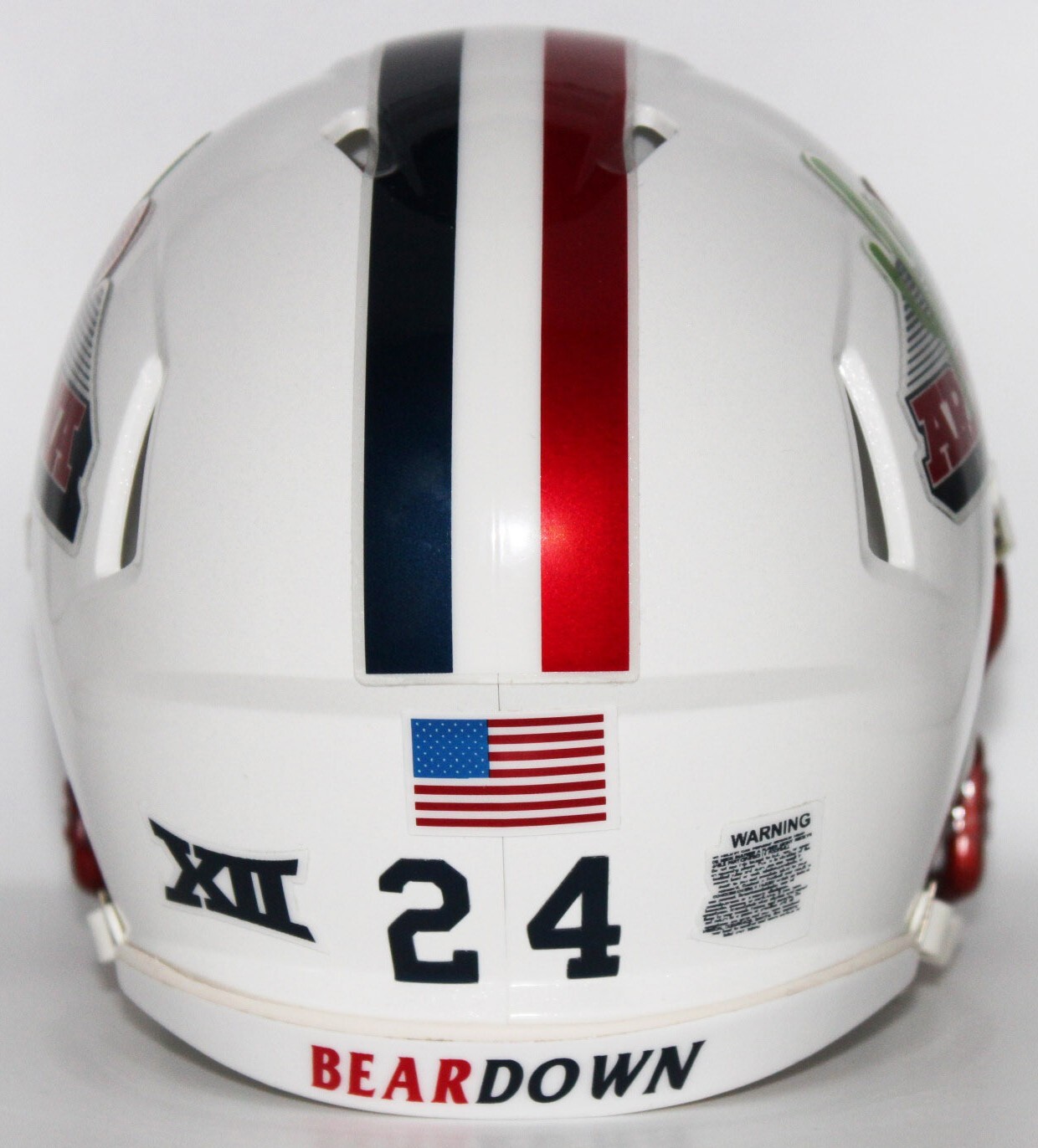 2024 Arizona Wildcats Custom Riddell Mini Helmet vs Colorado