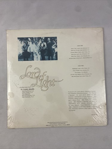 ST. LOUIS JESUITS: Lord Of Light NORTH AMERICAN LITURGY RESOURCES 12" LP 33 RPM - Picture 5 of 6