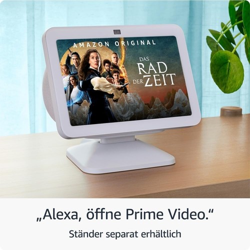 Amazon Echo Show 8 (3. Generation) – Smart Display-Lautsprecher in Weiß - Bild 4 von 7