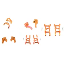 NEW GPM Alum F/R Lower Arms / F/R Knuckle Arms/Front C Hubs Orng : Ford GT