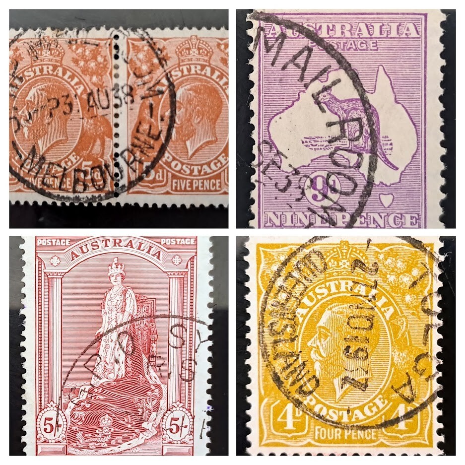 Vintage Australia Stamps eBay