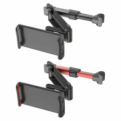 Stretch Car Headrest Phone Holder 360 Rotation Tablet Back Seat Bracket