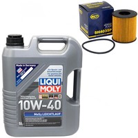 MotoröL Set 10W-40 5 Liter + ÖLfilter FüR Citroen C5 Ii Jumpy Lancia Peugeot 407