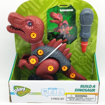 Play Right Take Apart Build A Dinosaur Toys With Screwdriver New