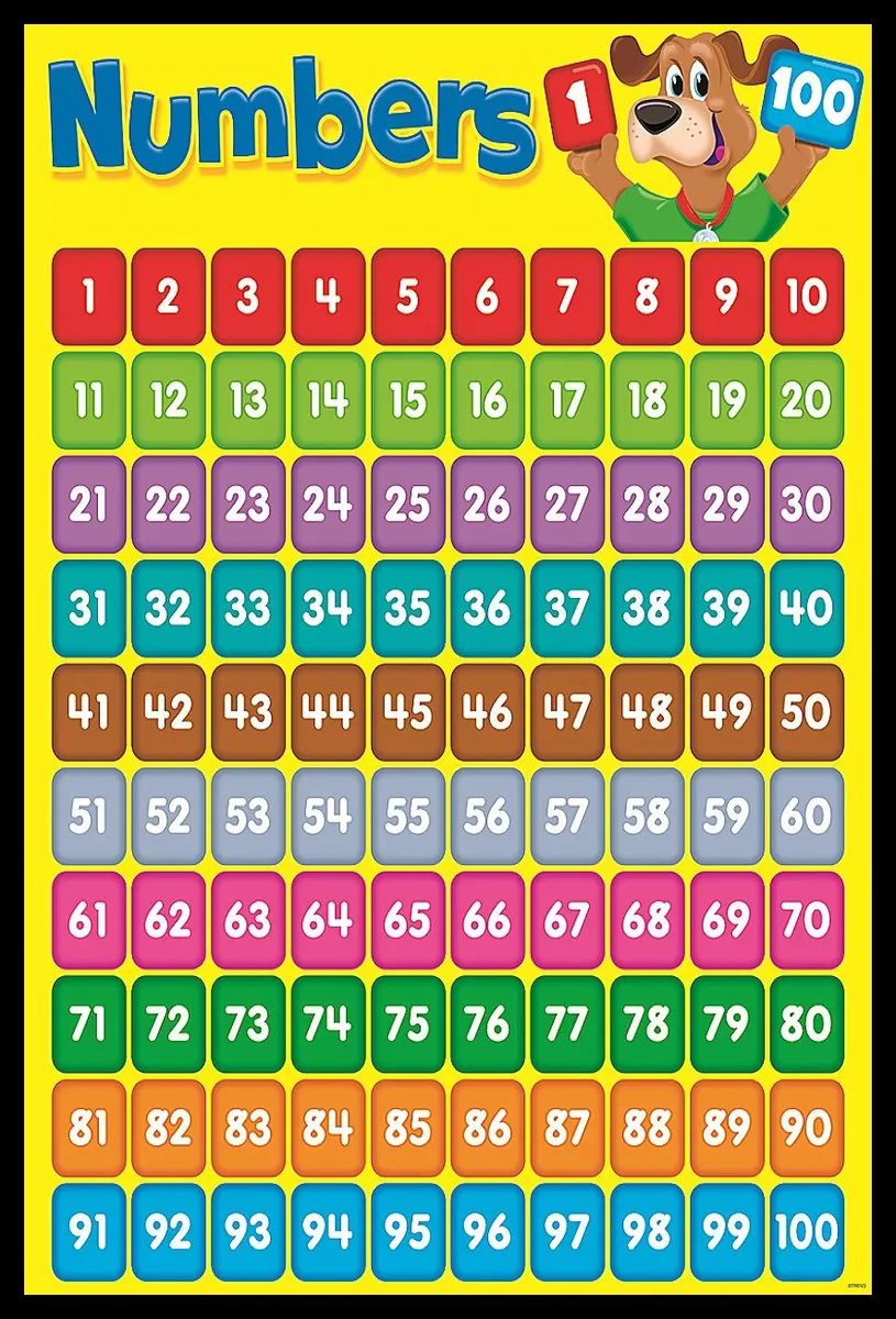 Counting Numbers from 1 to 100  Learning Numbers for Kids 