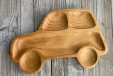 Petits Et Maman Wooden Car Plate Kids   Eco-Friendly Handcrafted Plastic Free