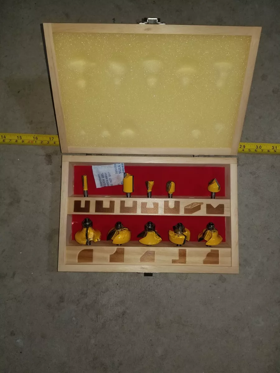 Carb Tech 10 PIECE ROUTER BIT SET