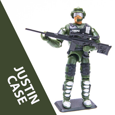 2008 Lanard The CORPS! Special Force Units JUSTIN CASE Action