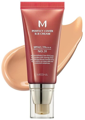 MISSHA M BB Cream - SPF 42 PA+++, Natural Beige 31, Long Wear