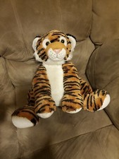 Animal Alley Tiger Plush Bengal Toys R Us Striped Brown Stuffed Animal 17"