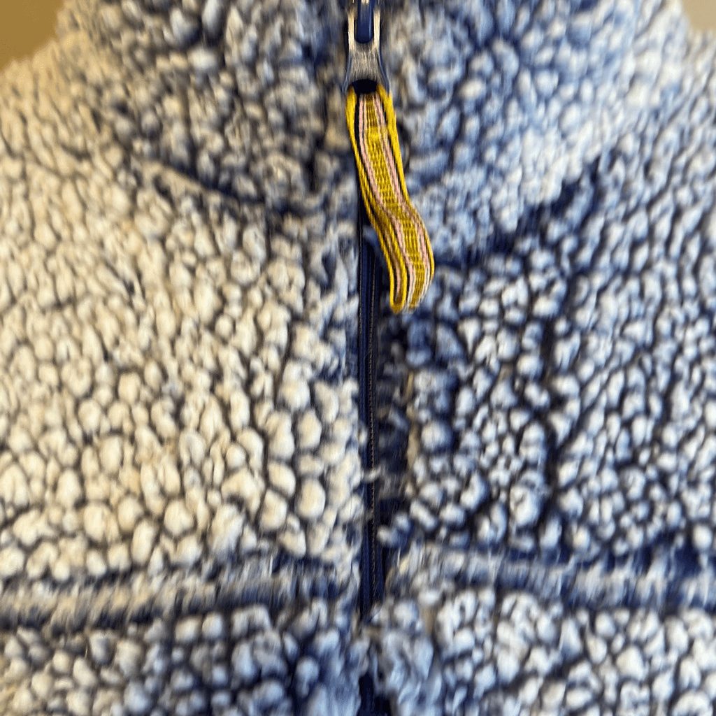 Blue Star Clothing Company Teddy Fleece Sherpa 1/4 Zip Pullover OutdoorSweater L eBay