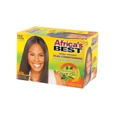 Africa's Best Reg/Supe Herbel Intensive Dual Conditioning No-Lye Relaxer System