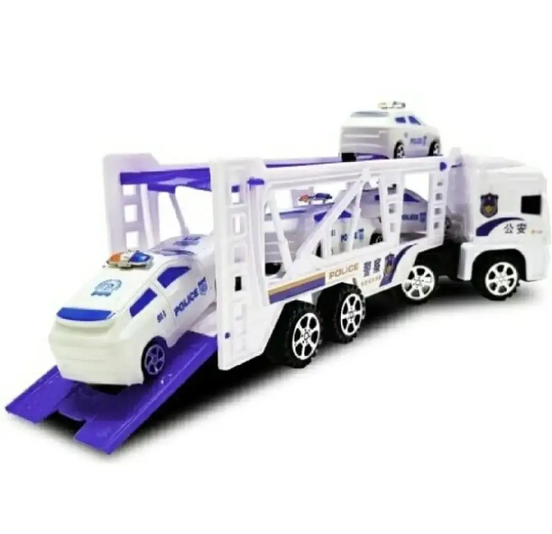 Big Truck Police Car Toy Police Man Car Educational Toy Kid Toy Police