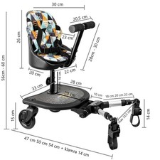 bozz easy x4 rider buggyboard