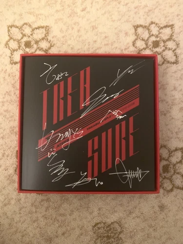 ATEEZ SIGNED ALBUM Treasure Ep.2 Zero To One - the expedition tour