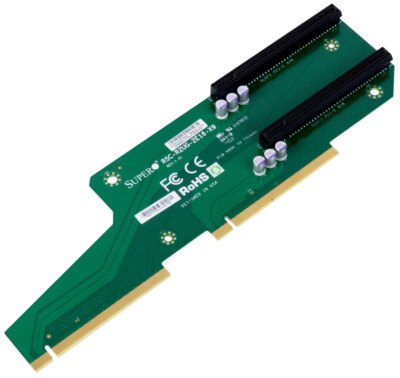 RISER SUPERMICRO RSC-R2UG-2E16R-X9 REV: 1.01 PCI-E 2U 