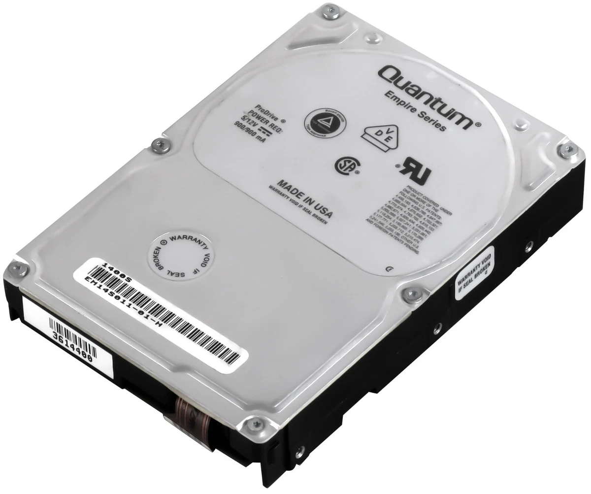 Quantum SCSI - 1 Internal Hard Disk Drives 3.5 in Form Factor for