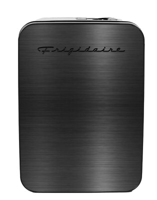 Frigidaire, 15 Can/10 Liter Mini Personal Fridge Cooler, Black Stainless Steel