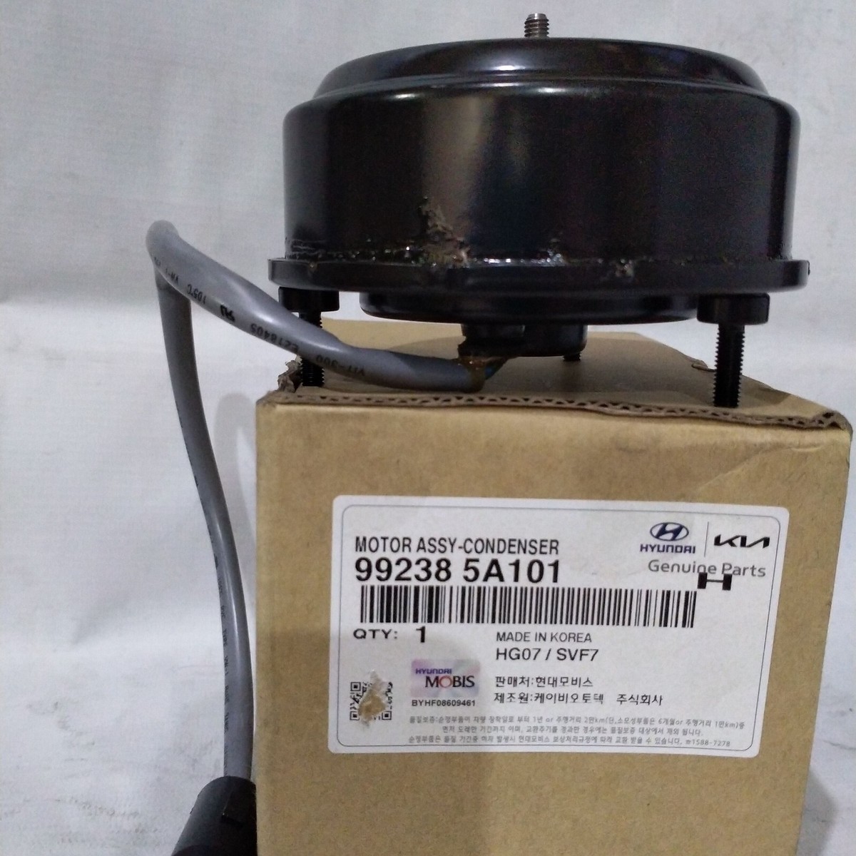 992385A101 Genuine MOTOR ASSY-CONDENSER For Hyundai E-County