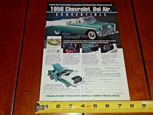 Chevrolet Franklin 1956 como nuevo anuncio original de 1995 - Imagen 5 de 12