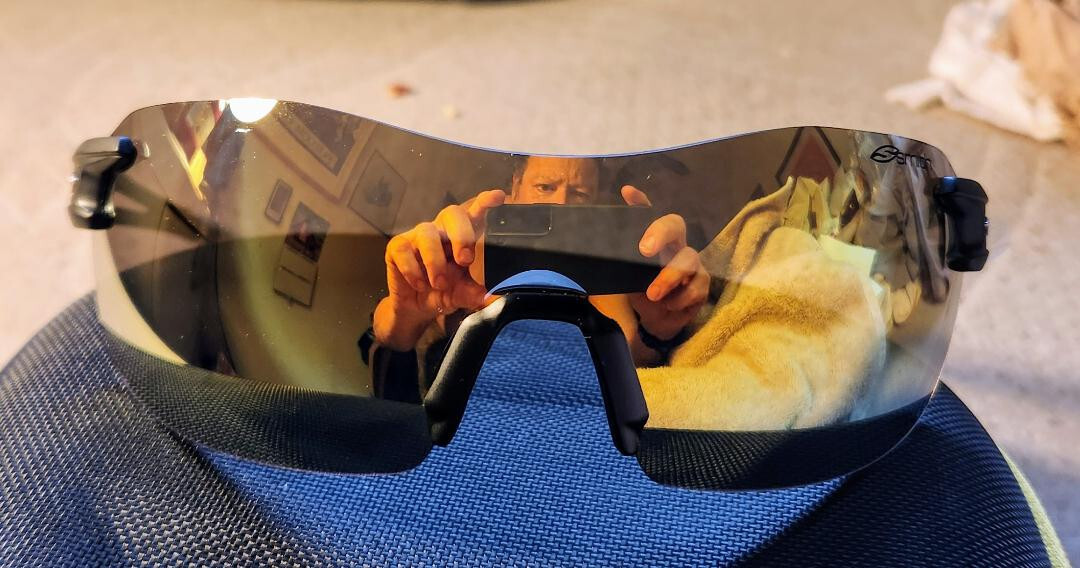 Smith Pivlock V90 Max Sunglasses, Black Mirror, Ignitor