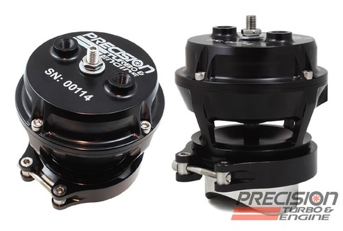 Precision Turbo PB64 64mm BOV 083-2010 Supercharger Release Valve Black Anodized - Bild 1 von 6